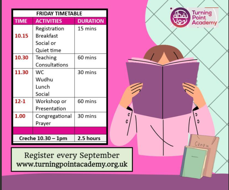 Friday Study Session Weekly Term Time