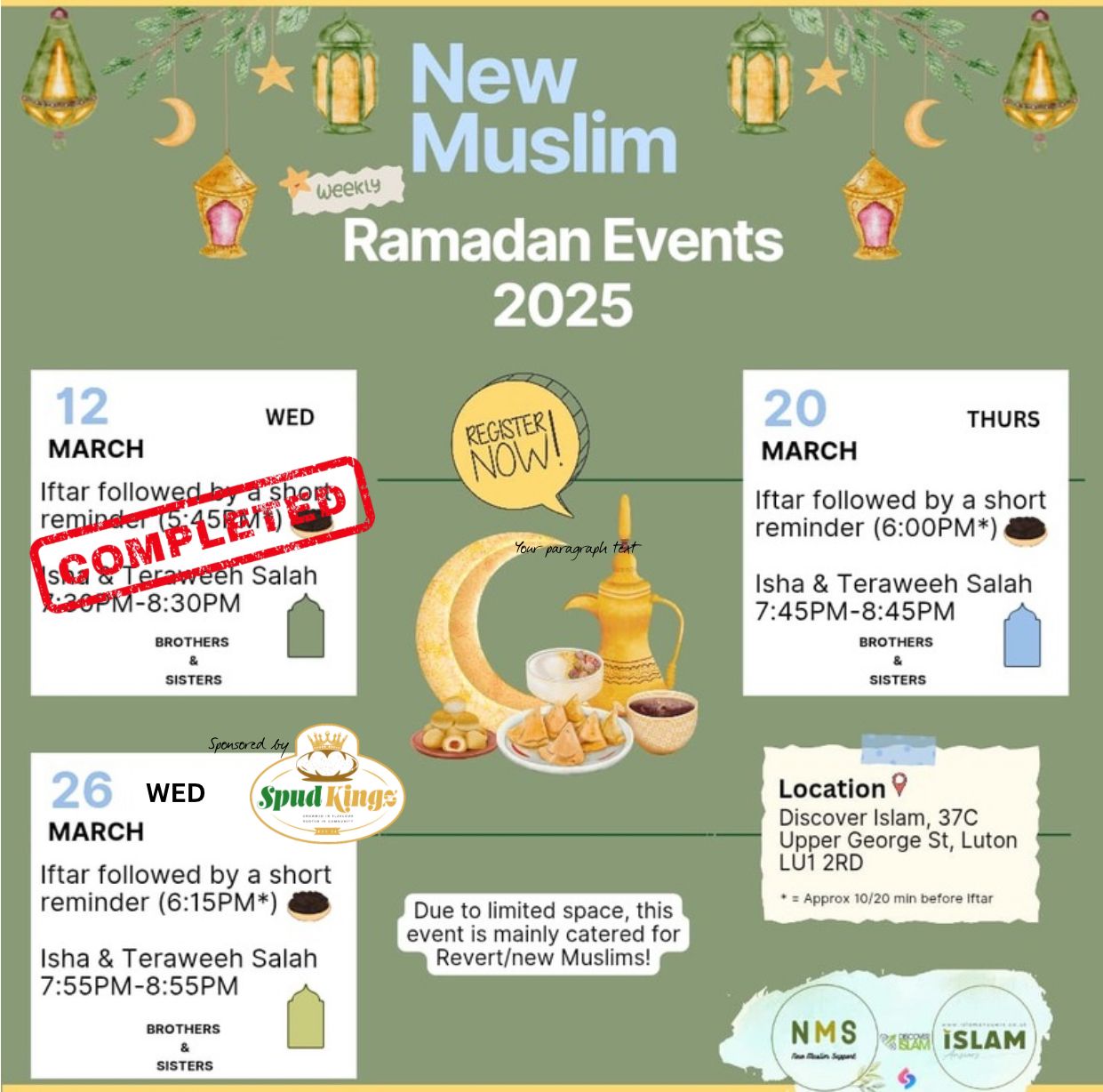 New Muslim Ramadan Events